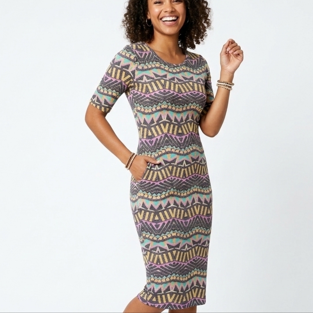 NWT LuLaRoe Printed Julia Dress